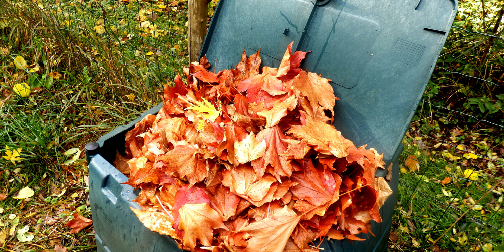 Millcreek Gardens-Salt Lake City-Utah-Leave the Leaves in the Garden-composting leaves