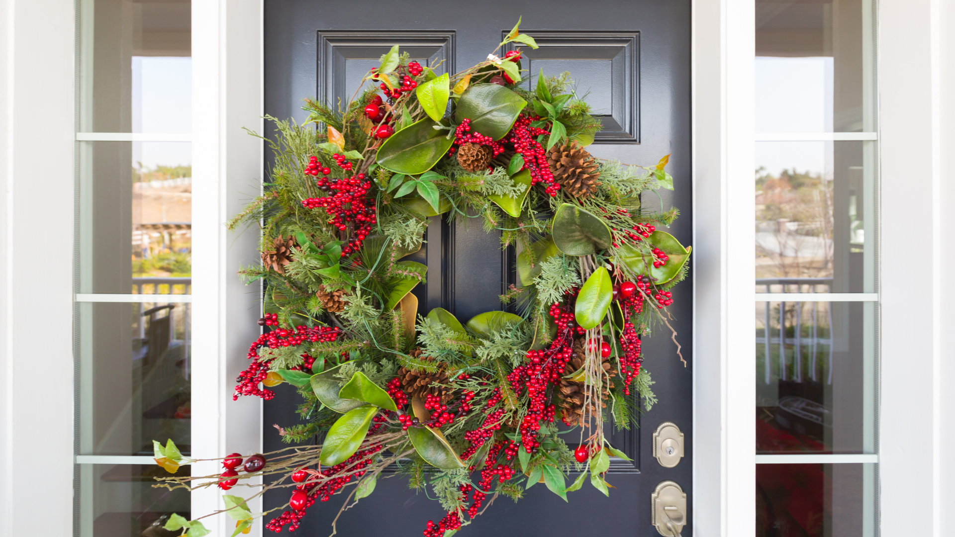 Millcreek Gardens-Salt Lake City-Utah-Wreaths and Decorations for The Holidays-fresh greens