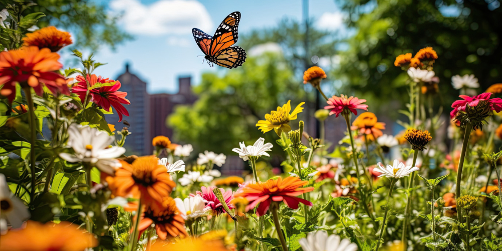 Millcreek Gardens-Salt Lake City-Utah-Garden Experiments You Can Do With the Kids-butterfly garden