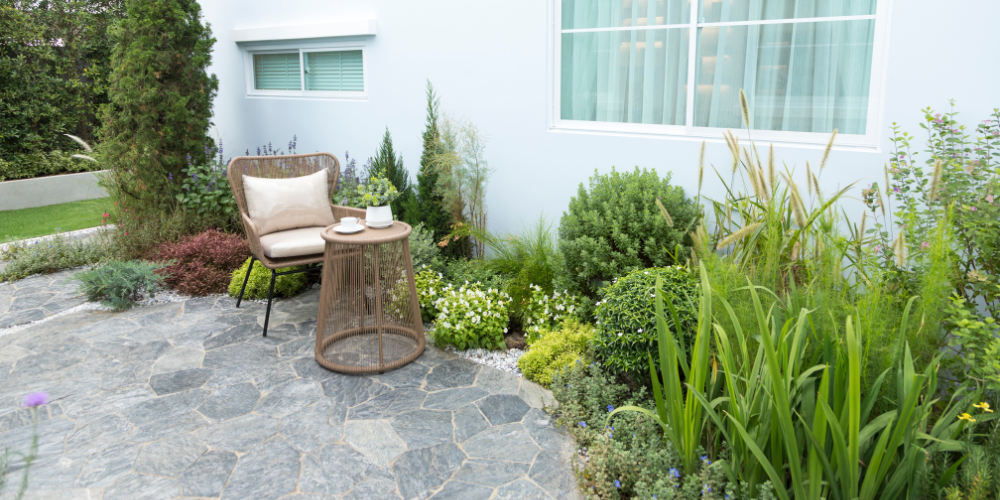 Millcreek Gardens-Salt Lake City-Utah-Design Principles for Your Yard-private seating area